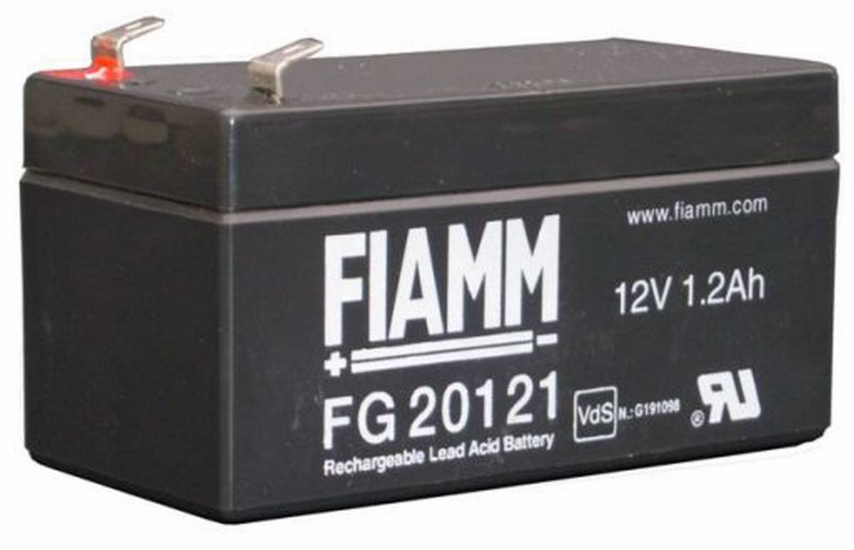 Fiamm FG20121 Batteria al piombo 12V 1,2Ah / Batteria al piombo / AGM al piombo VdS