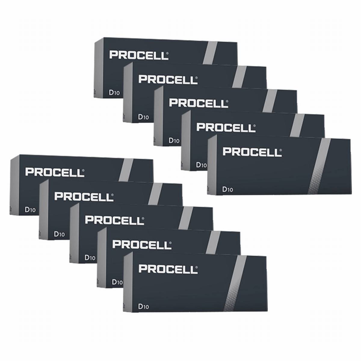 Duracell Procell Alkaline LR20 Mono D Batteria MN 1300 1.5V 100 pz. (scatola)