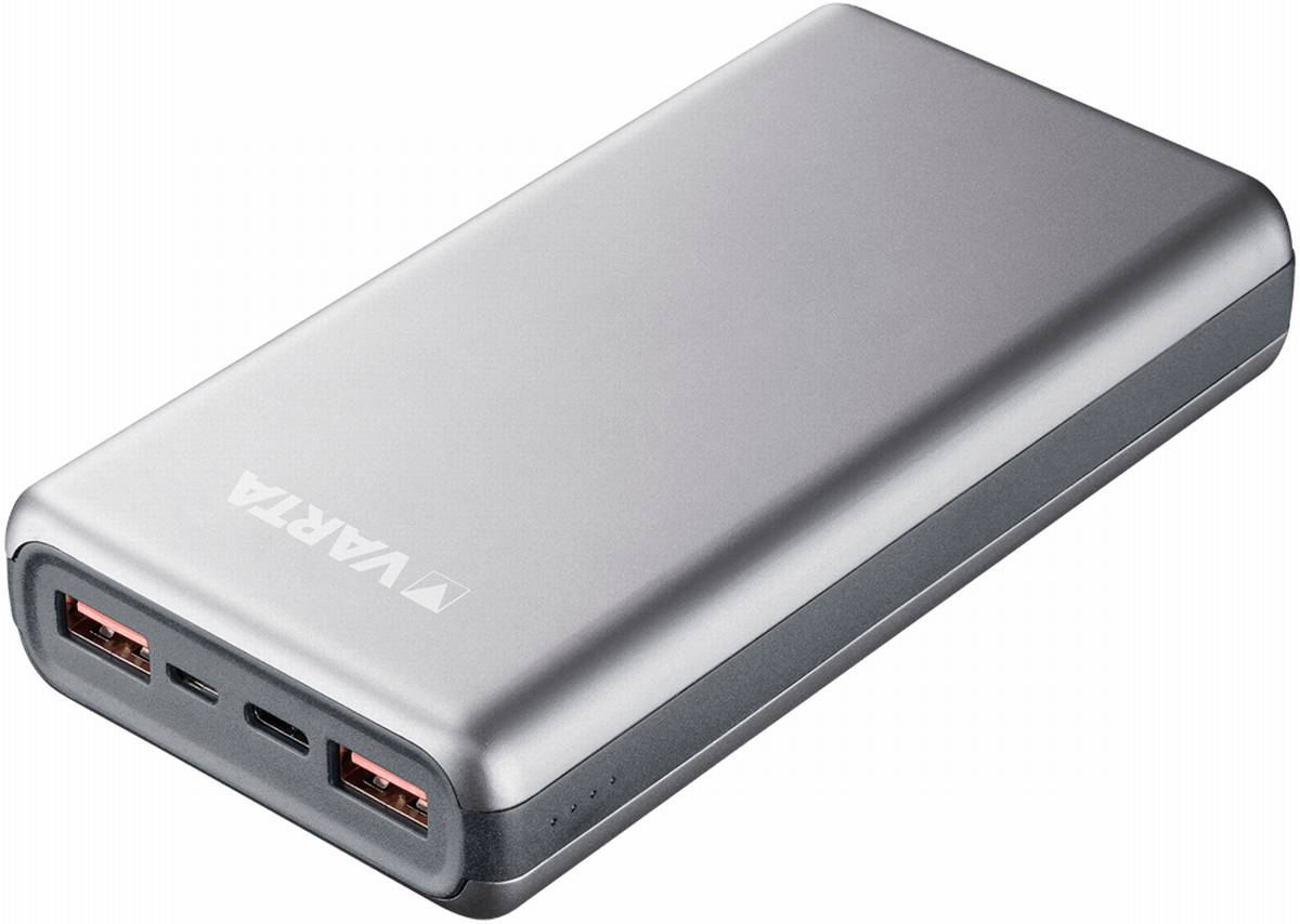 Varta Fast Energy 20000 Powerbank 20000mAh 1x Micro USB, 2x USB A, 1x USB C Merce pericolosa secondo UN3480 Batterie al litio!